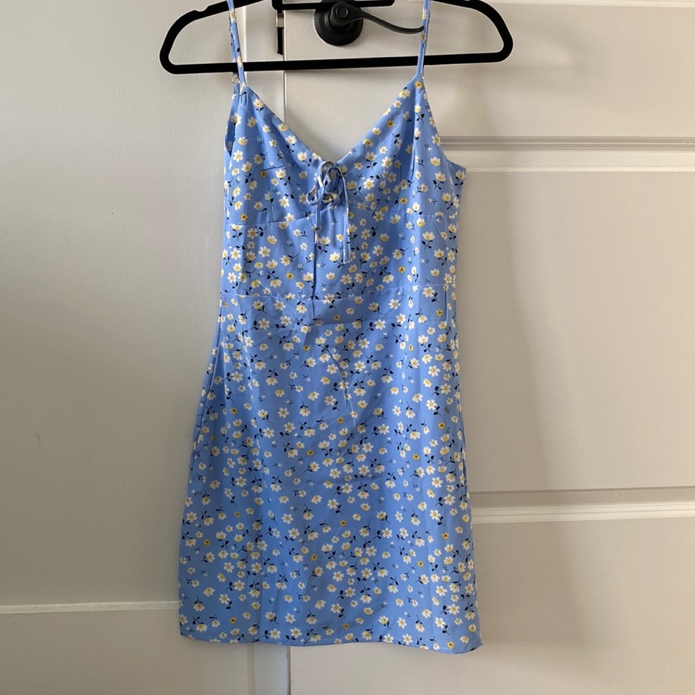NEW Condition Blue Floral Sundress (Worn Once)